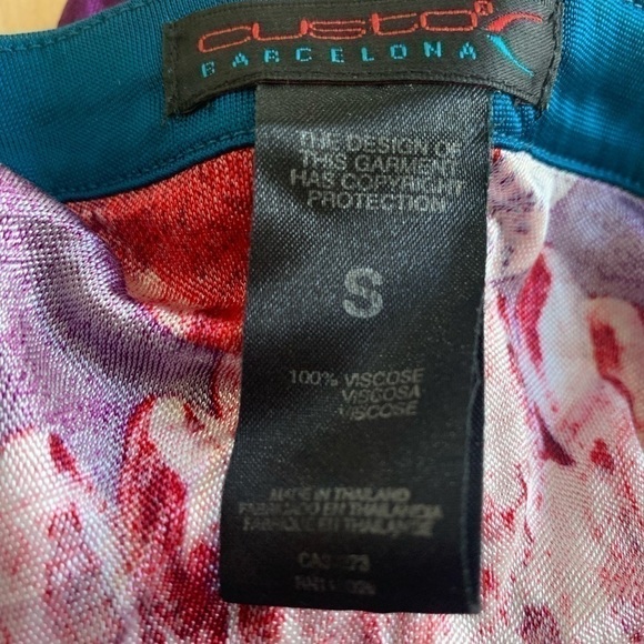 CUSTO BARCELONA TUNIC, COLORFUL EXCELLENT CONDITION. SZ SM - Picture 6 of 12